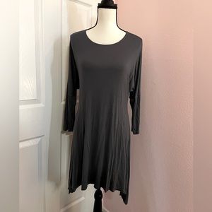 Grey dress, size L, brand MOA
